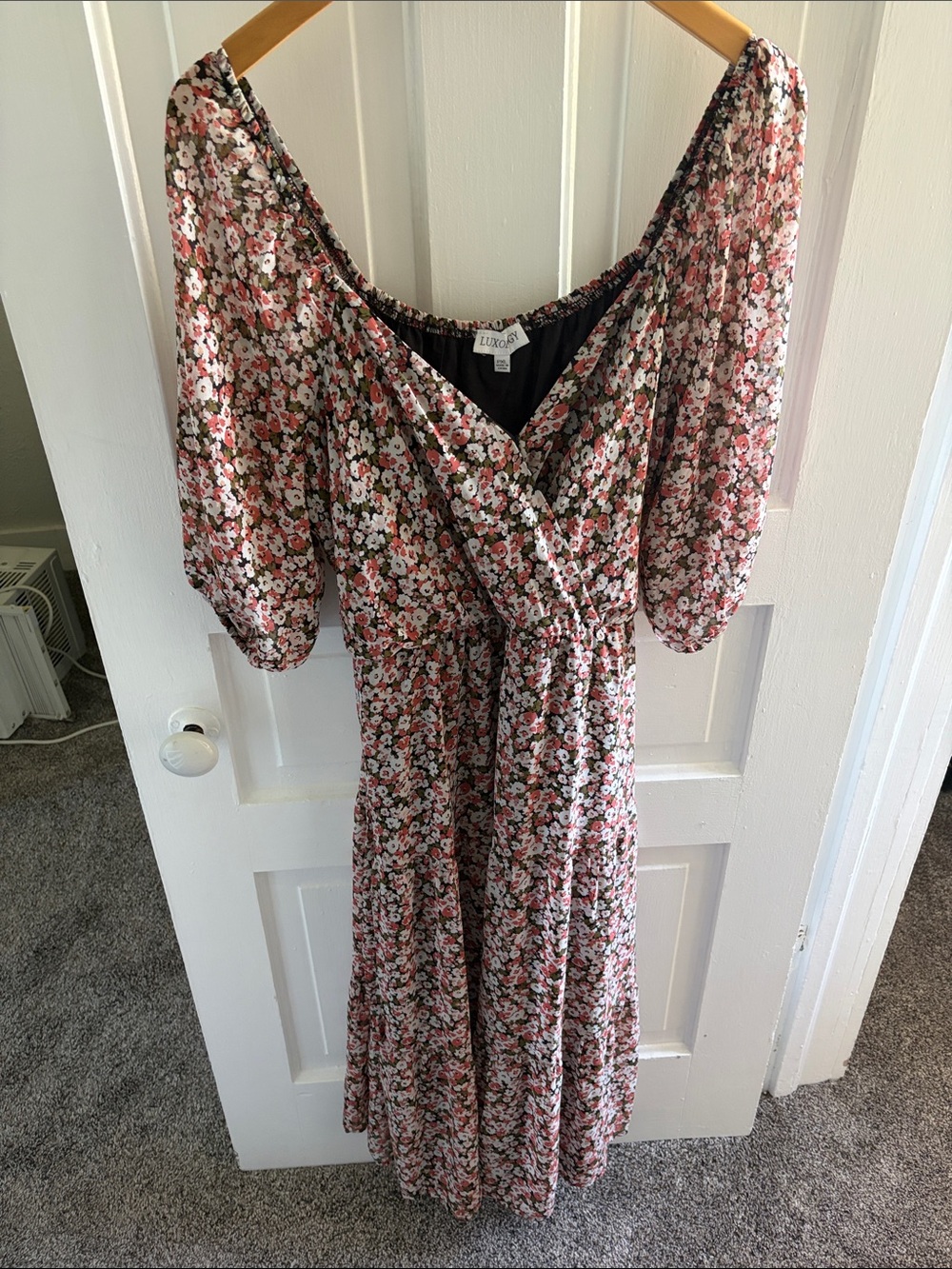 🔥Maxi Dress with Puff Sleeves🔥